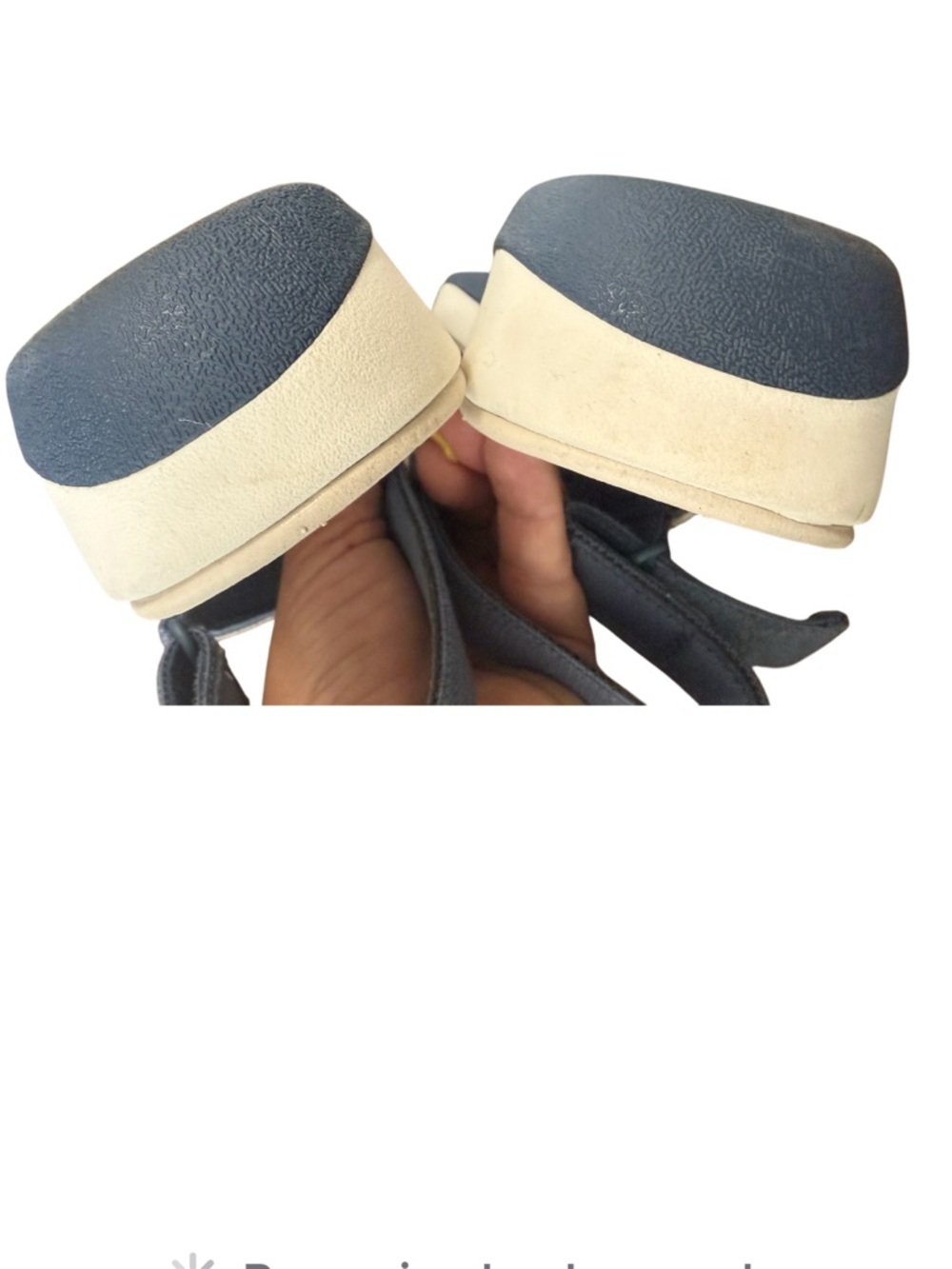Clarks Cloudsteppers Arla Stroll Women’s Blue Striped Comfort Sandals-Size 7.5 W - Picture 11 of 14
